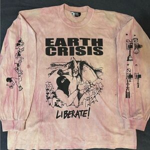 Enter the Night Gallery Earth Crisis Longsleeve Natural Dye